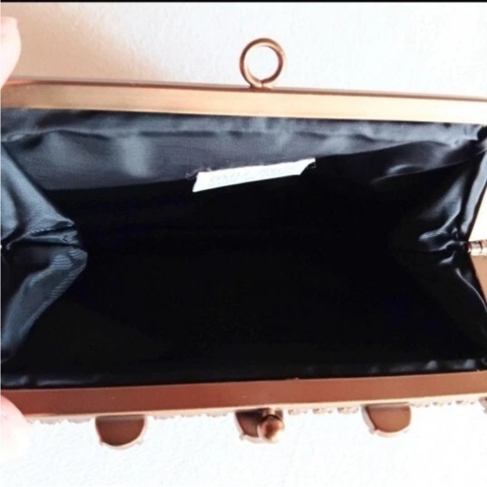 Miu Miu Black Clutch with Crystal Accents - Picture 6 of 9